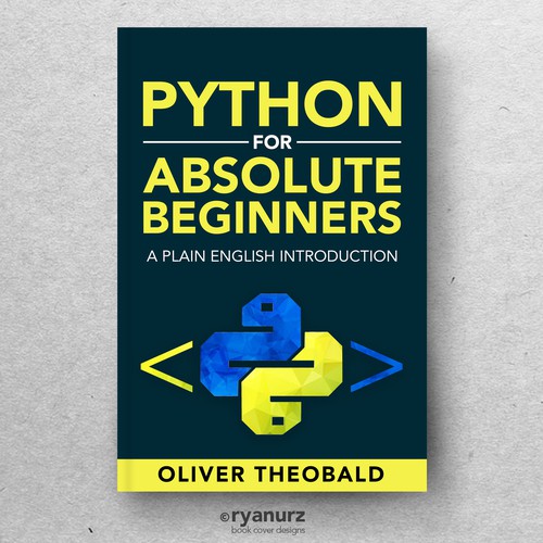 Design e-book cover for Python-ontwerp door ryanurz