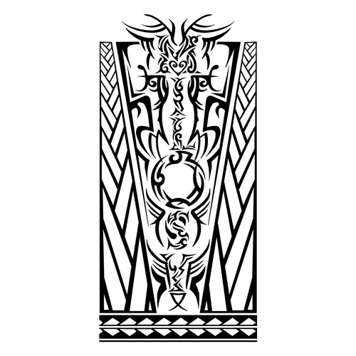 Hidden Name Tatoo Design by Argo Studio