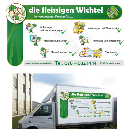 Signage contest entry by pixelwerk