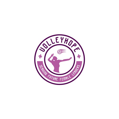 Design a vibrant woman empowering logo that portrays inclusivity and opportunity to play volleyball! Design by Arfian Huda