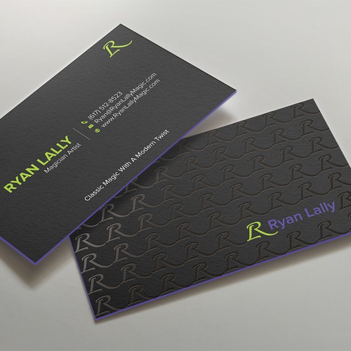 Design a magician's business card Design by kaylee CK