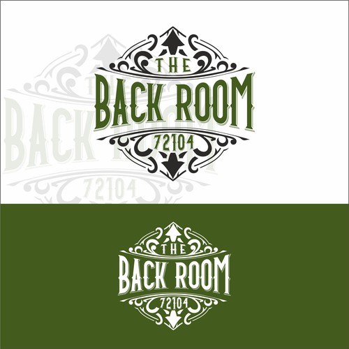 "The Back Room" logo contest for a masculine room in a home decor and gift shop Design by ElShanum Designs