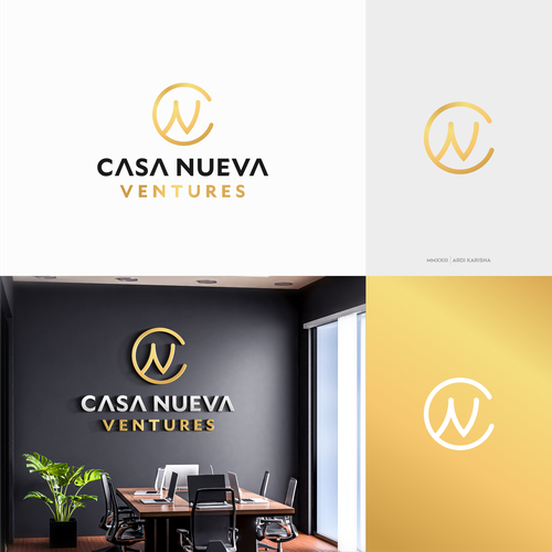 Real estate investing logo symbolizing growth Design by Ardi Karisna