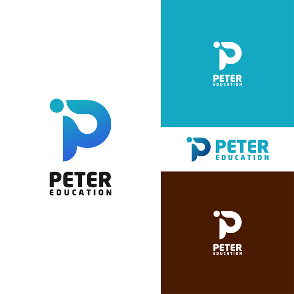 Design realizzato da zeuus intitolato "PETER as umbrella brand with sub-products PETEReducation, PETERjobs, … | like e.g. Google with GoogleMaps, GoogleAnalytics, …"