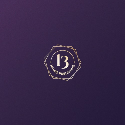 13 Halos Publishing logo Diseño de CU4TRO ™
