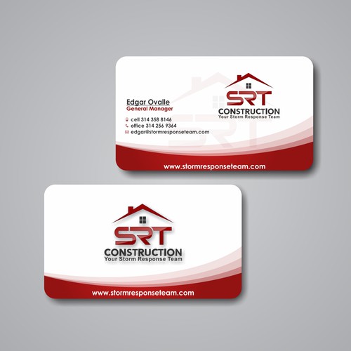 SRT Construction  needs a new stationery Design by Berlina