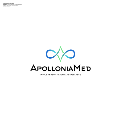 Logo - Where science meets nature. Whole human health Design by Nine™