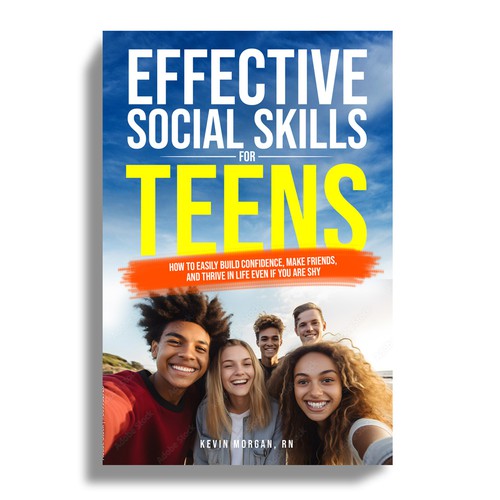 beach scene for a book cover appealing to teens Design by Mr.TK