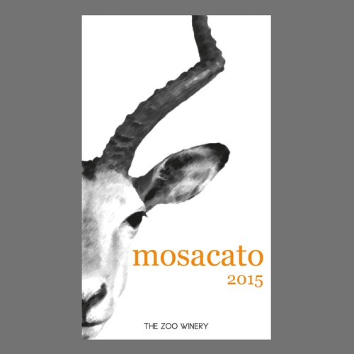 Create a Zoo Theme wine label Design by masb
