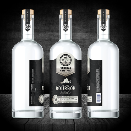 New bourbon bottle label Design by cuanbesar™