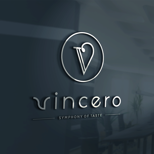 Making a logo in a restaurant (Name is VINCERO) Design réalisé par pepeemha99