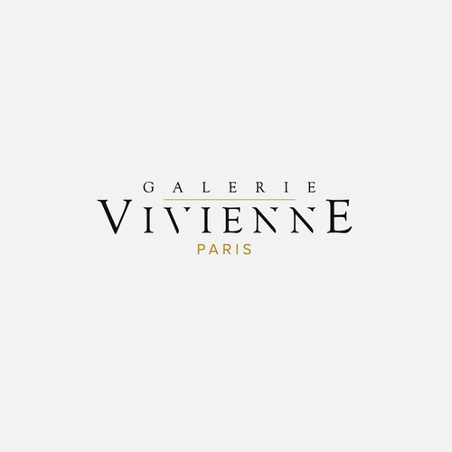 Refonte logo galerie Vivienne Design by uno 8