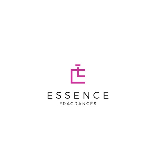 PERFUME Stores LOGO - Fragrances Outlet - ESSENCE Fragrances Diseño de purpleri