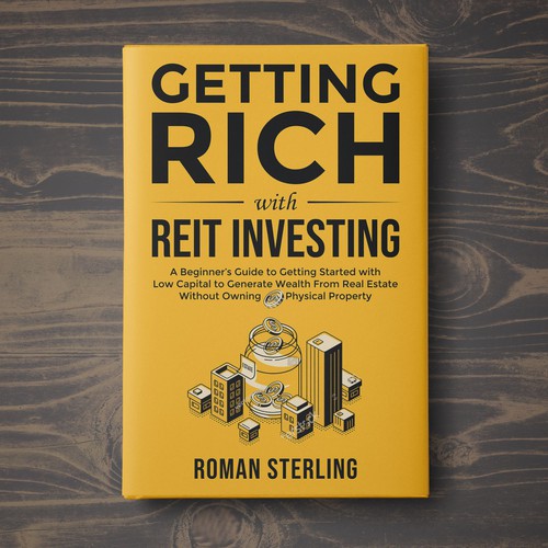 Eye catching e-book cover related to investing Design by MUDA GRAFIKA