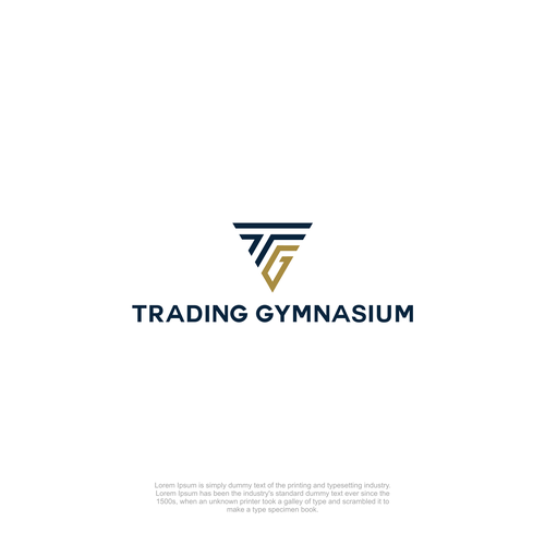 Logo for "Trading Gymnasium" for a stock market company Design by GAM'Design