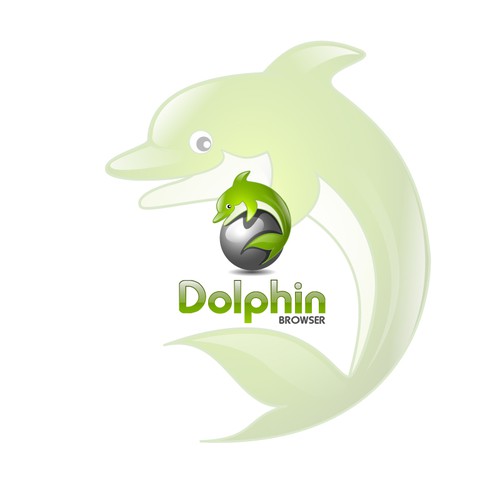 New logo for Dolphin Browser Diseño de Infinity_sky