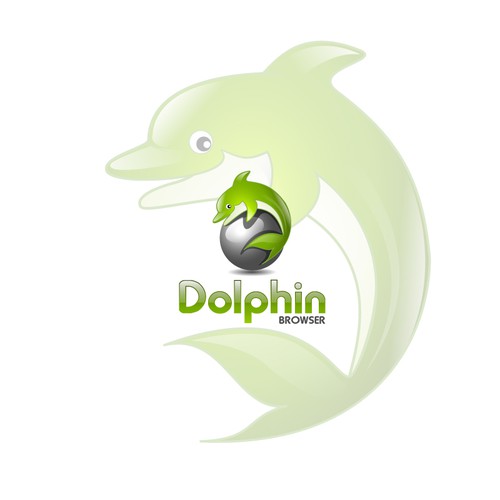 New logo for Dolphin Browser Design por Infinity_sky