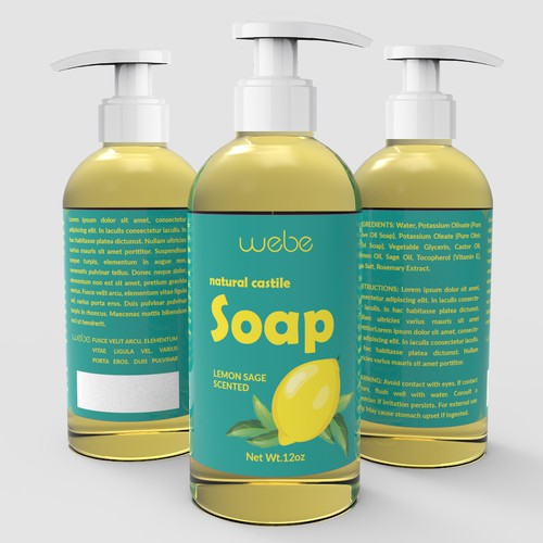 Product label contest entry by Studio C7
