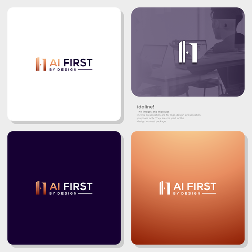Design a modern, sophisticated, yet accessible, AI & Management Consulting firm logo! Design by idaline!