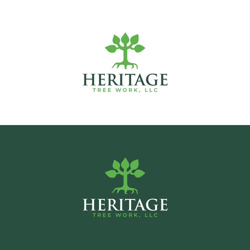 Design a money-attracting logo and business card for a tree service company. Design by sand ego