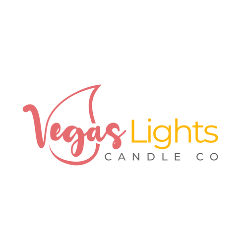 Design a modern fun logo for a candle company in Las Vegas Design by ChemcoRD
