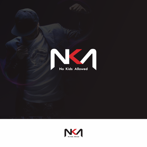 DJ Name Logo Needed for Marketing- NKA (No Kids Allowed) Design by llie