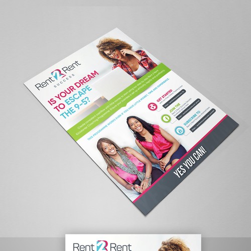 Create a Ridiculously Good Flyer for Rent 2 Rent Success Design von Krishna Arts