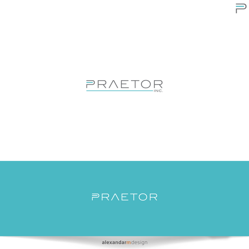 New law firm needing an innovative and non traditional logo (Praetor Inc.) Design von alexandarm