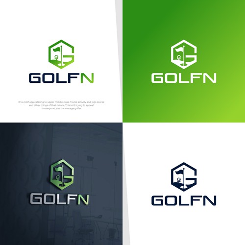 "Craft a Prestigious Logo Embodying the Elite Essence of Golf" Design by MotionPixelll™