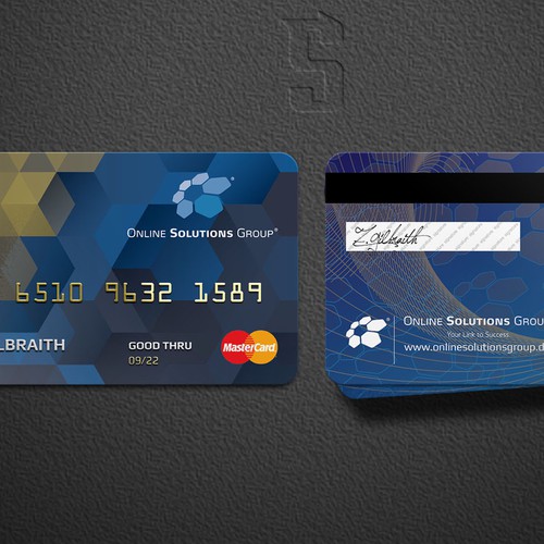 Employee credit card for online marketing agency  Wettbewerb in