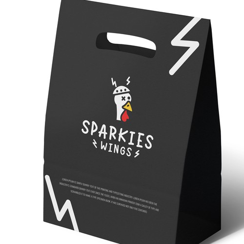 SPICY GOURMET CHICKEN WINGS Diseño de Roadpen