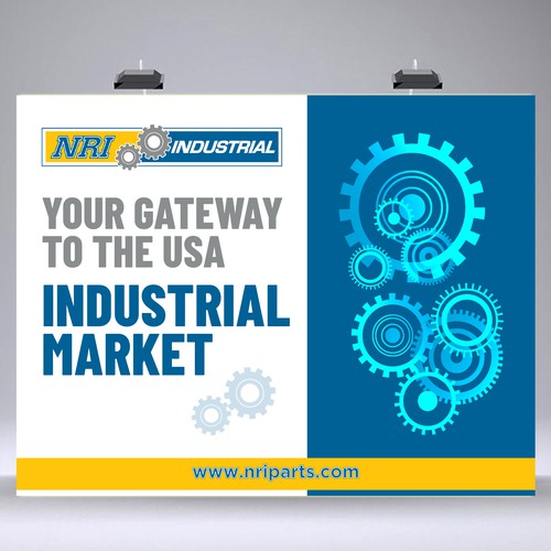 Design a banner for an automation exhibition Design von Sketch Media™