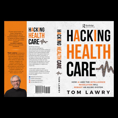 Hacking Healthcare Book Cover Design by Klassic Designs