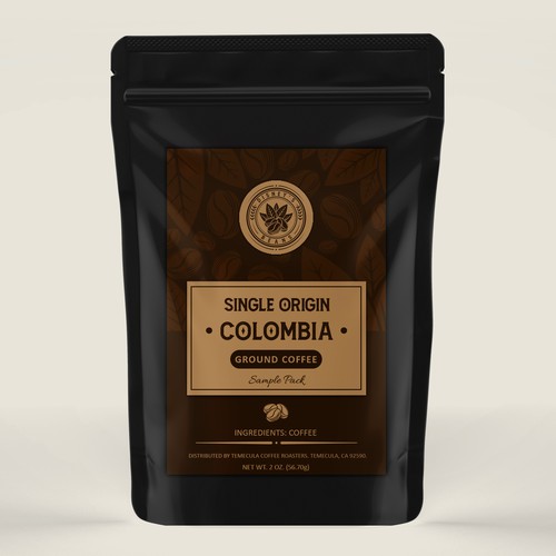 Disney's Beans First custom ground coffee product label-ontwerp door Radmilica