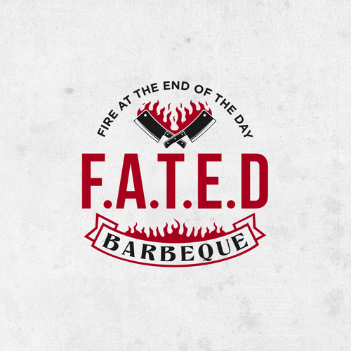 F.A.T.E.D. BBQ! Competition BBQ Team Logo NEEDED https://www.instagram.com/fated_bbq/ Design by BYRP