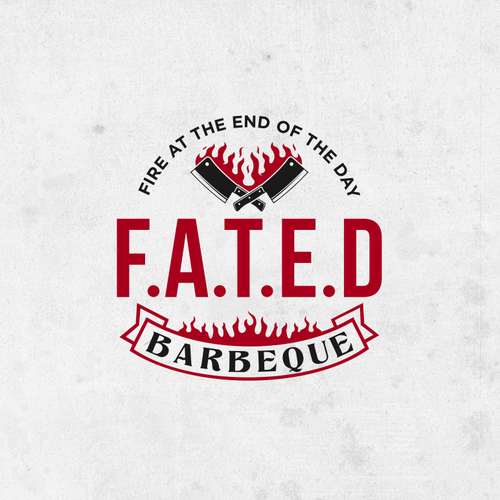 F.A.T.E.D. BBQ! Competition BBQ Team Logo NEEDED https://www.instagram.com/fated_bbq/ Design réalisé par bayuRIP