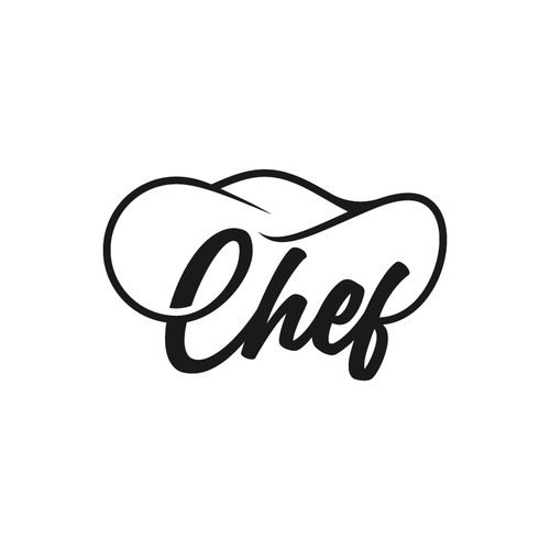 "CHEF": Food & Cooking Social Media Logo Design by MrBaba