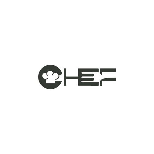 "CHEF": Food & Cooking Social Media Logo Design by j23