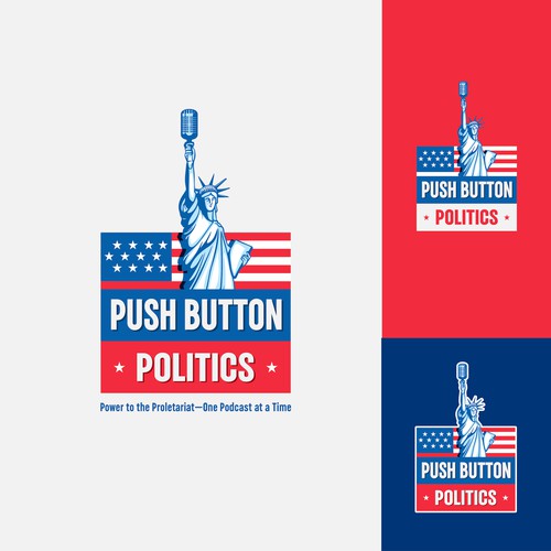 Push Button Politics Logo Design Design by DesignMancer