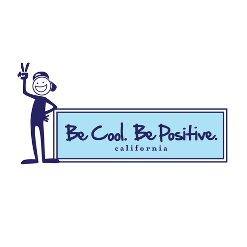 Be Cool. Be Positive. | California Headwear Réalisé par armyati
