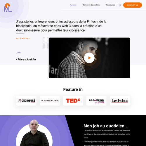 ML website Design by Steve Sen ⚡️⚡️