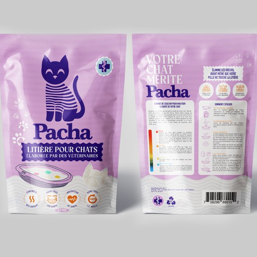 Cat Litter startup Minimalistic packaging - Contest Design von agooshe
