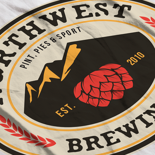 Northwest tap room logo Design by DIX LIX MIX