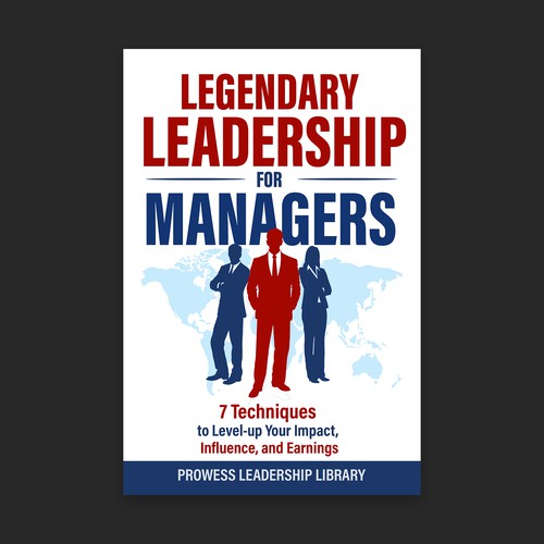 Design a Captivating Book Cover for a Leadership Skills Book for Managers Design by Designer Group