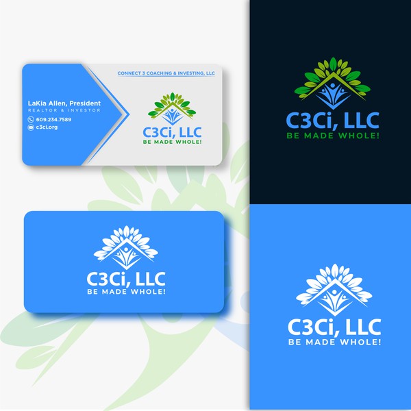 Design by MakeArt09 titled "C3Ci, LLC - Be Made Whole!"