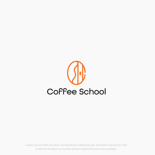 Memorable Logo Design for Coffee School -  powered by the world's first prison-based coffee company Design por LarkFlow Digital