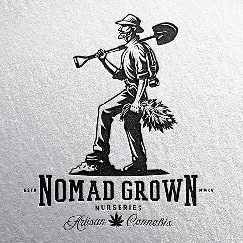 Veteran Run Medical Cannabis Company Needs Powerful Vintage Logo Design Réalisé par guppyfish