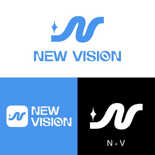 New Vision Logo Design by artoffaizan