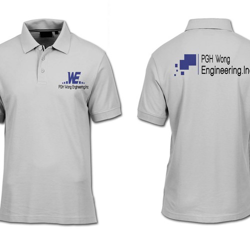 Create a clean yet engaging corporate polo shirt design Tshirt contest
