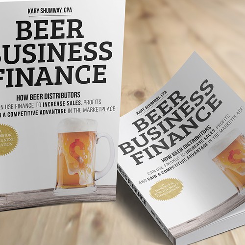 Design an award-winning book cover for the beer business Design by Ciusan